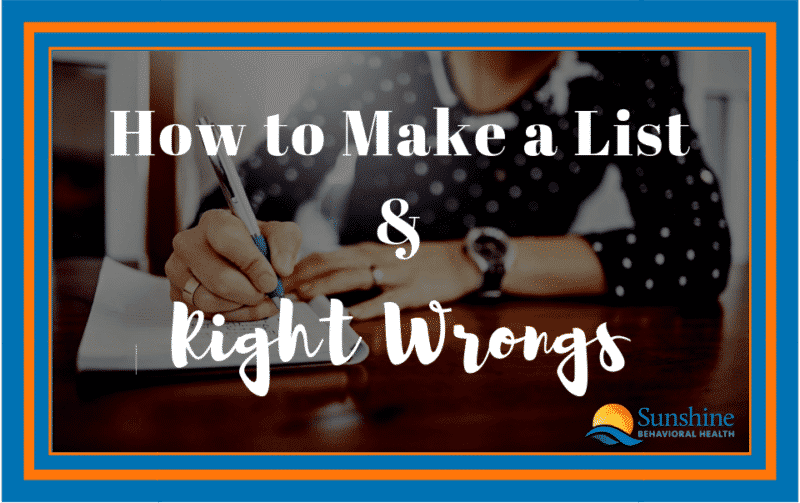How to Make a List and Right Wrongs