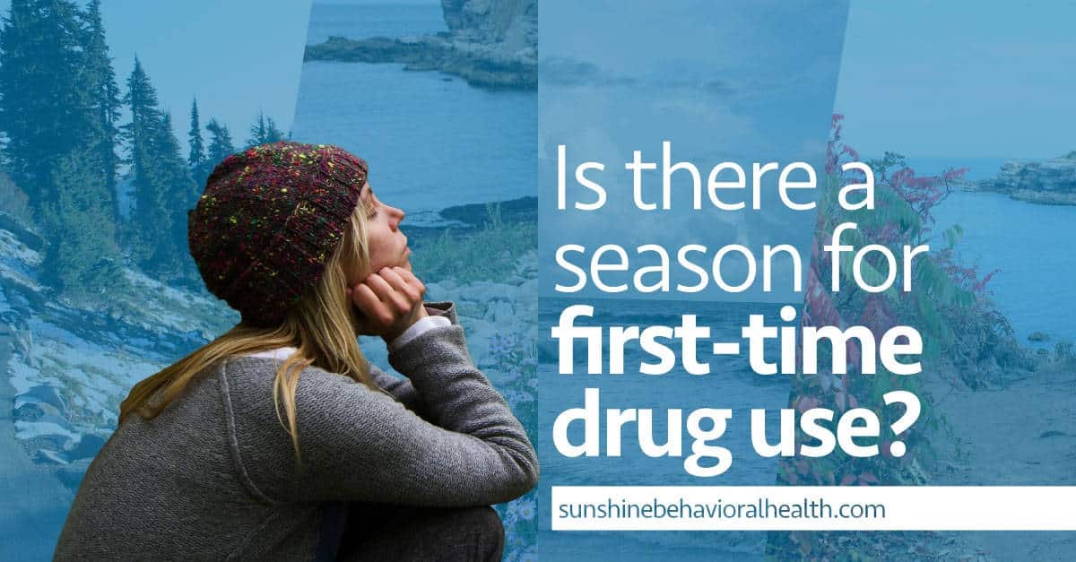 Is There a Season for First-Time Drug Use?