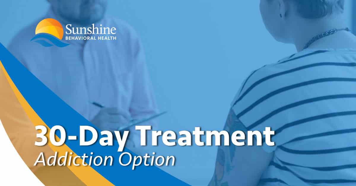 30-day treatment programs